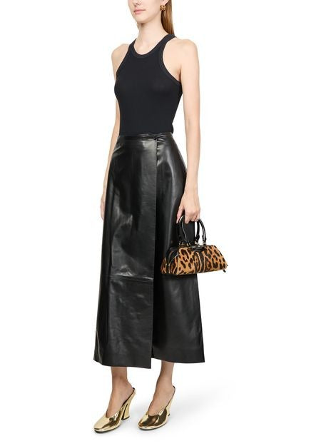 GIVENCHY Sculpted heeled mules in mirror effect leather - Image 8