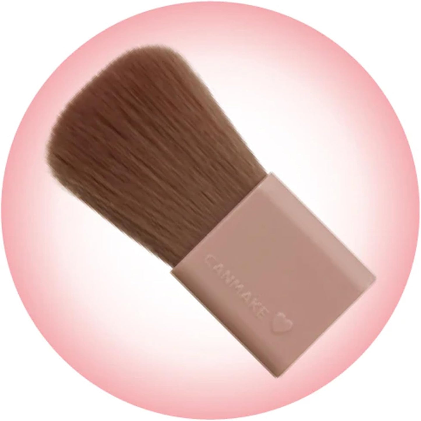 Canmake Powder Cheeks P02 Little Shy Pink, 0.07 oz (1.8 g), Teak Transparent, Clear, Glossy, Pink