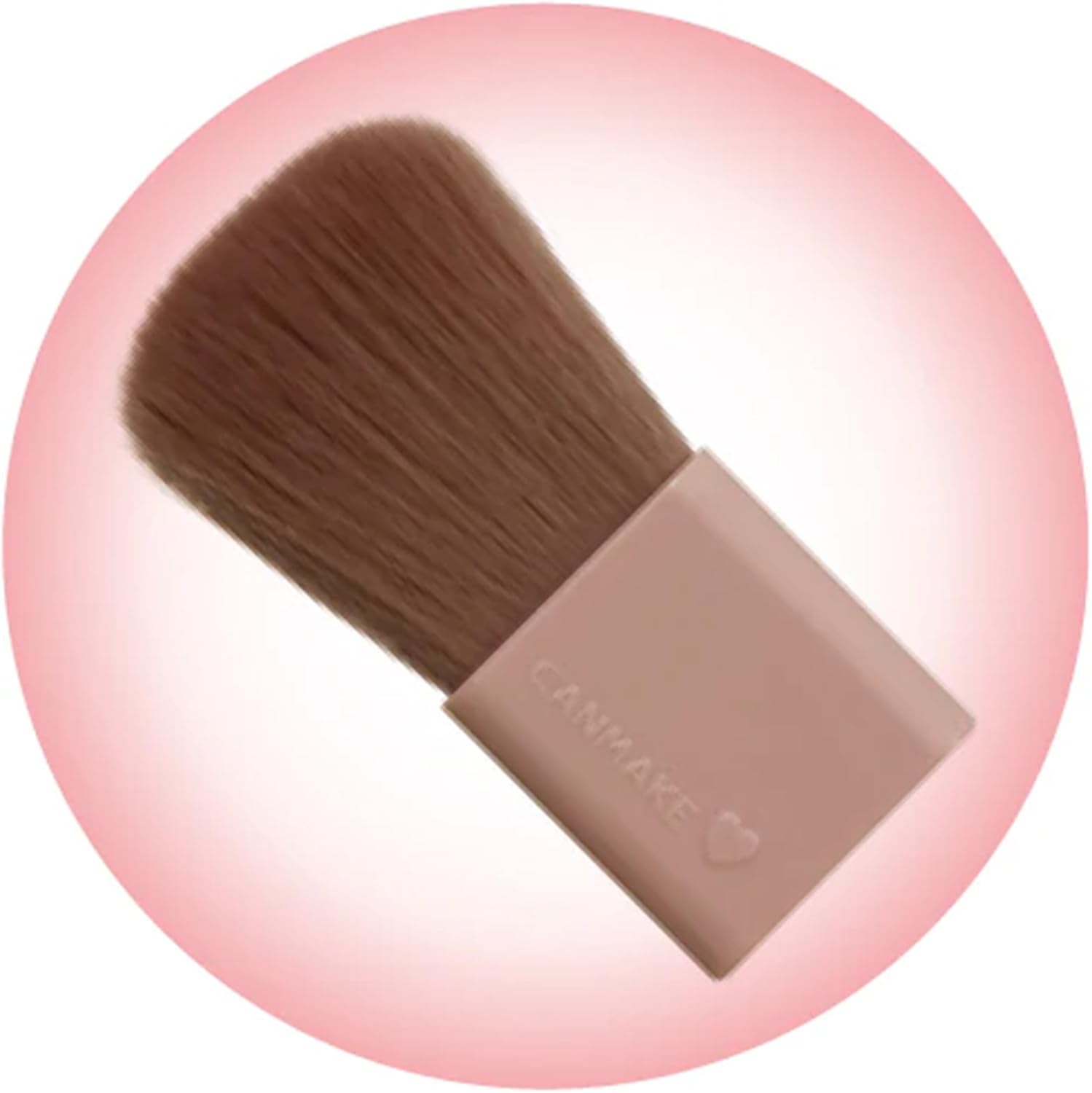 Canmake Powder Cheeks P02 Little Shy Pink, 0.07 oz (1.8 g), Teak Transparent, Clear, Glossy, Pink