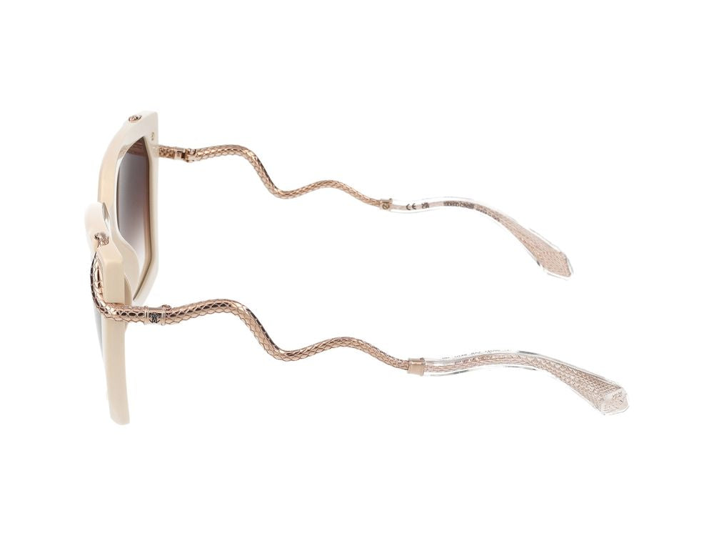 Cavalli サングラスロベルトカヴァッリSRC034 M 9 X7 G Beige Pieno Lucido /21/140 - Image 8