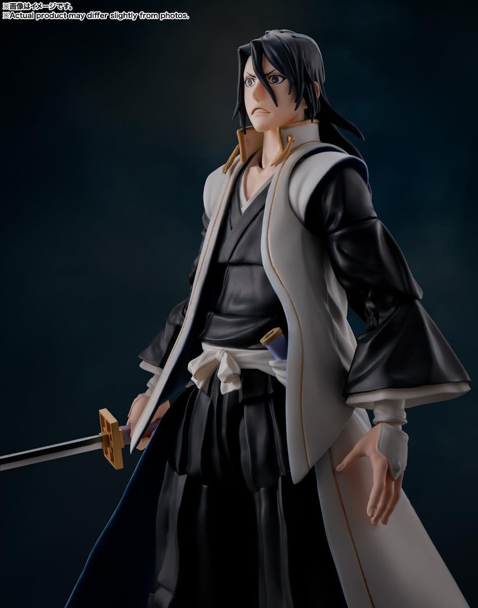 TAMASHII NATIONS S.H. Figuarts BLEACH Millennial Blood War: Shiraya Kutsuki Approx. 6.1 inches (155 mm), ABS & PVC Pre-painted Action Figure