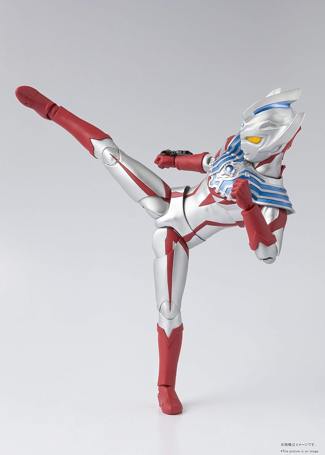 S.H. Figuarts Ultraman Tiga, Approx. 5.9 inches (150 mm), PVC & ABS Action Figure