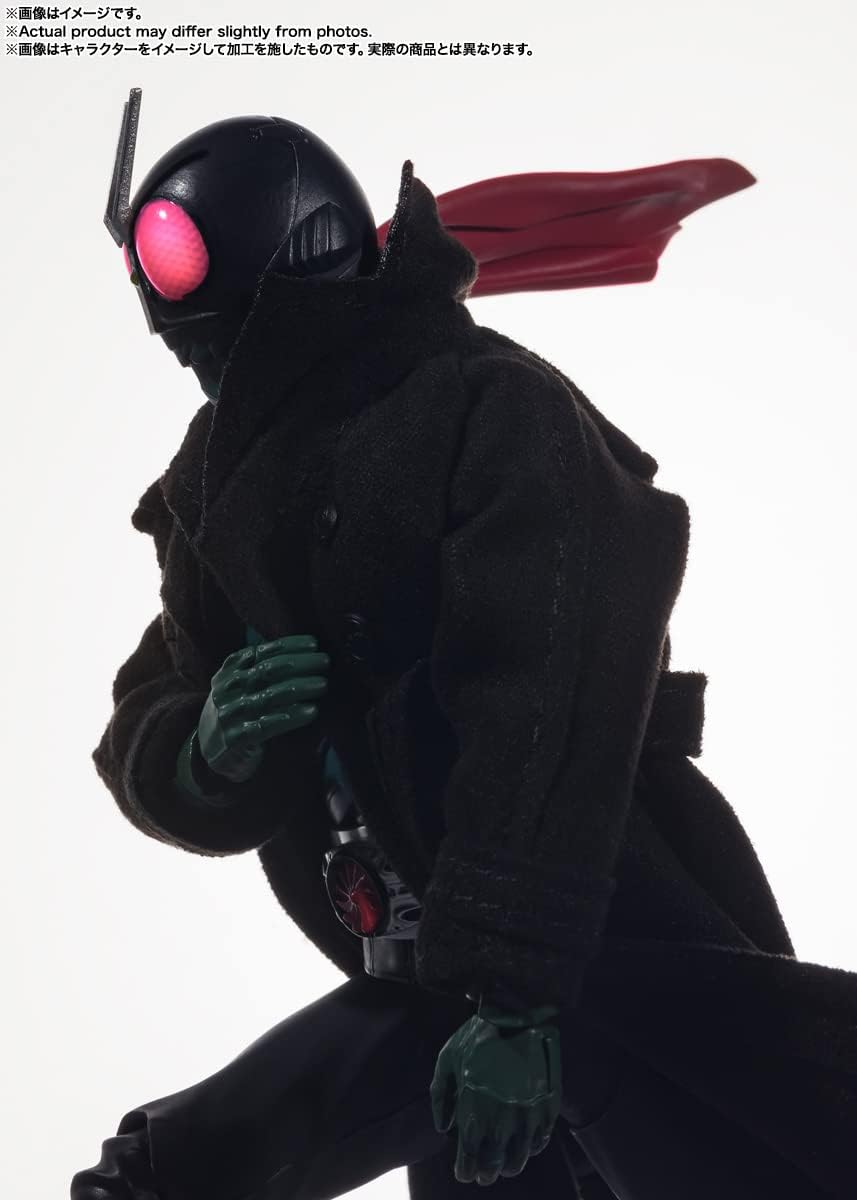 S.H. Figuarts Shin Kamen Rider Action Figure, Approximately 5.7 Inches (145 mm), PVC + ABS + Fabric, Painted