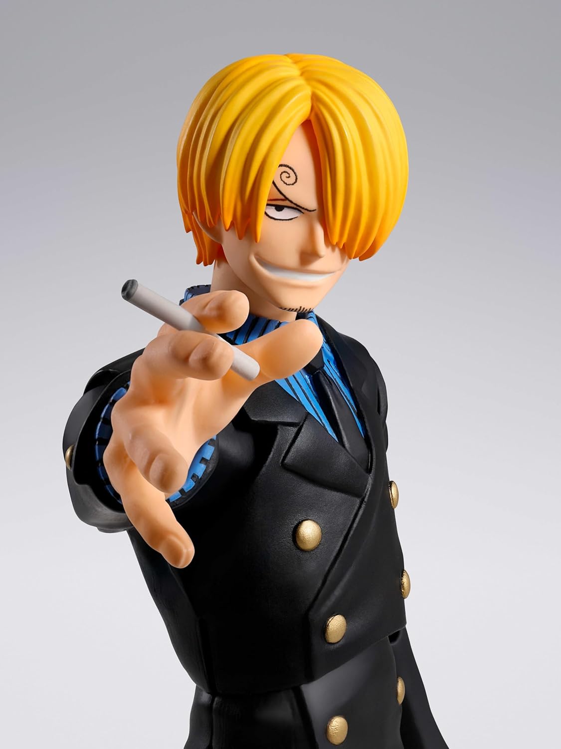 Tamashi Nations S.H. Figuarts One Piece Sanji Dawn of Adventure, Approx. 6.1 inches (155 mm), PVC & ABS Pre-painted Action Figure
