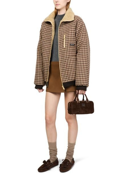 MIU MIU Suede loafers with tassels - Image 8
