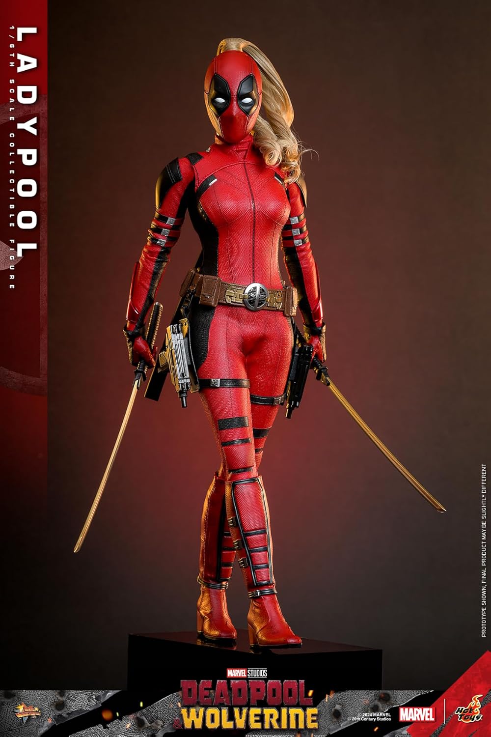 Movie Masterpiece Deadpool & Wolverine Lady Deadpool 1/6 Scale Figure