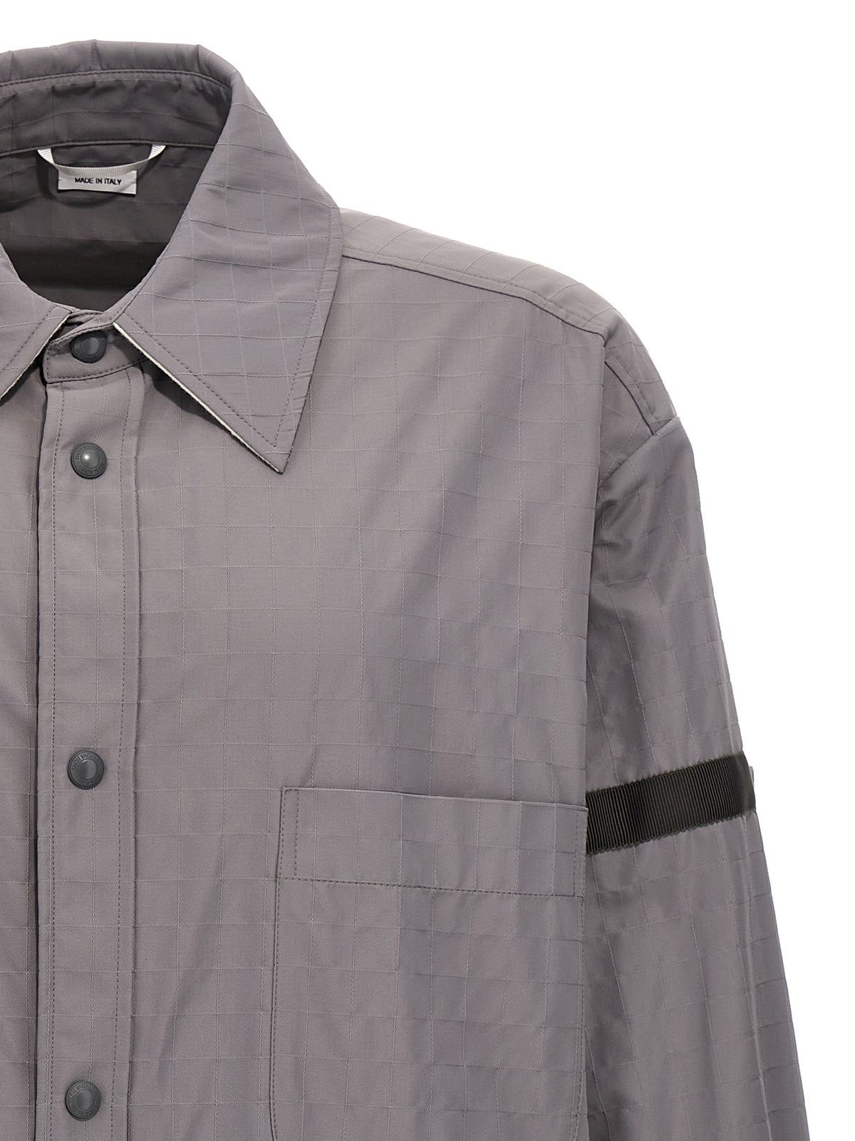 Thom Thom Browne 'Snap Front' Overshirt - Image 8