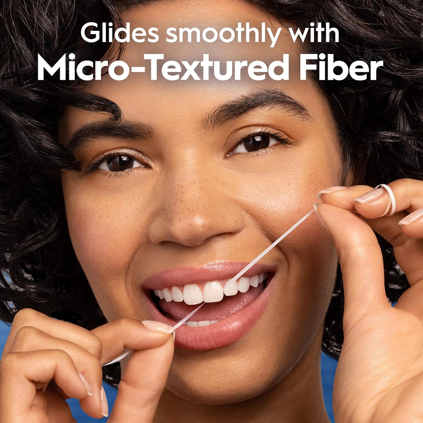Oral-B Glide - Hilo dental resistente a las trituraciones, suave con las encías, cera natural, se desliza suavemente, sabor a menta fría, 40 M, 3 unidades