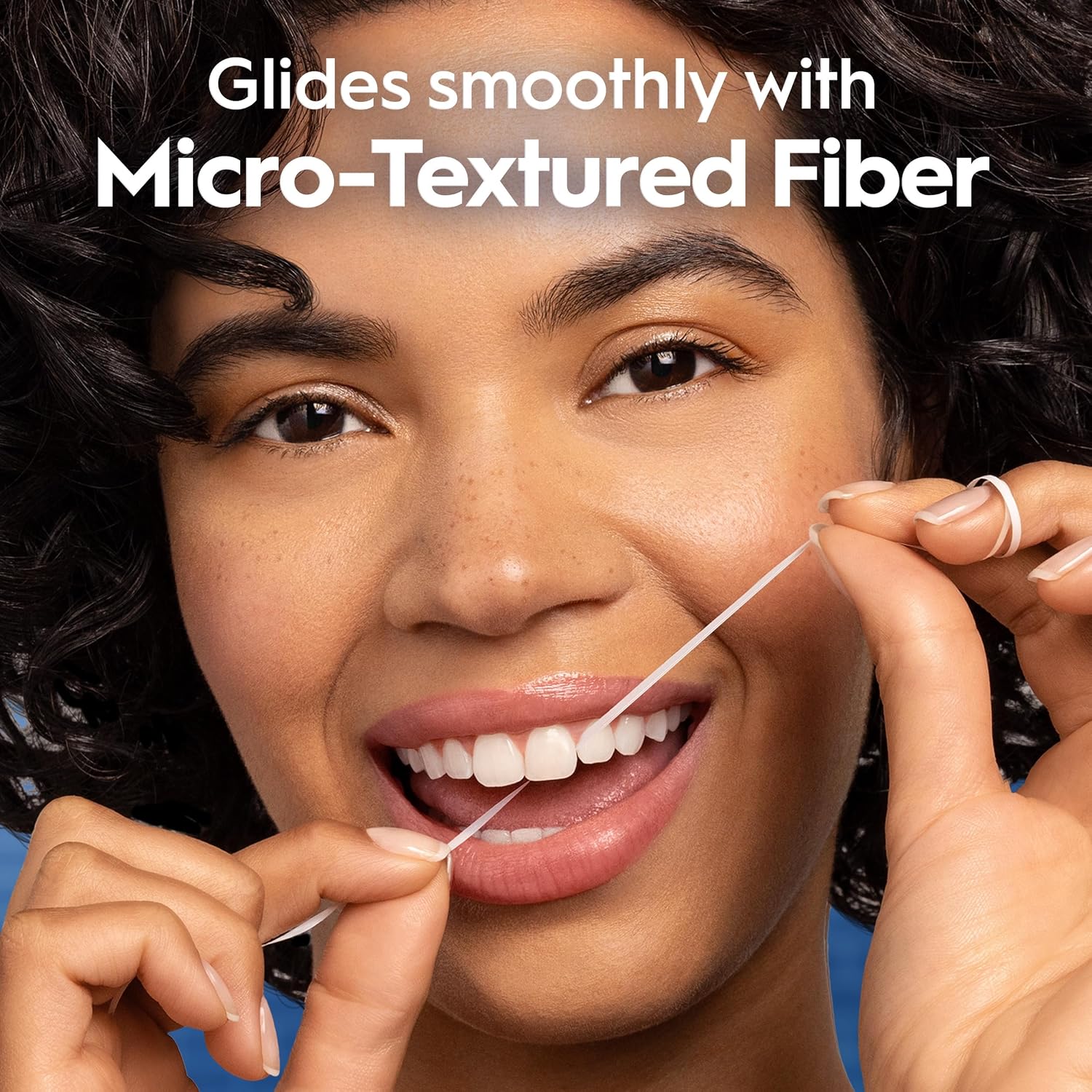 Oral-B Glide - Hilo dental resistente a las trituraciones, suave con las encías, cera natural, se desliza suavemente, sabor a menta fría, 40 M, 3 unidades