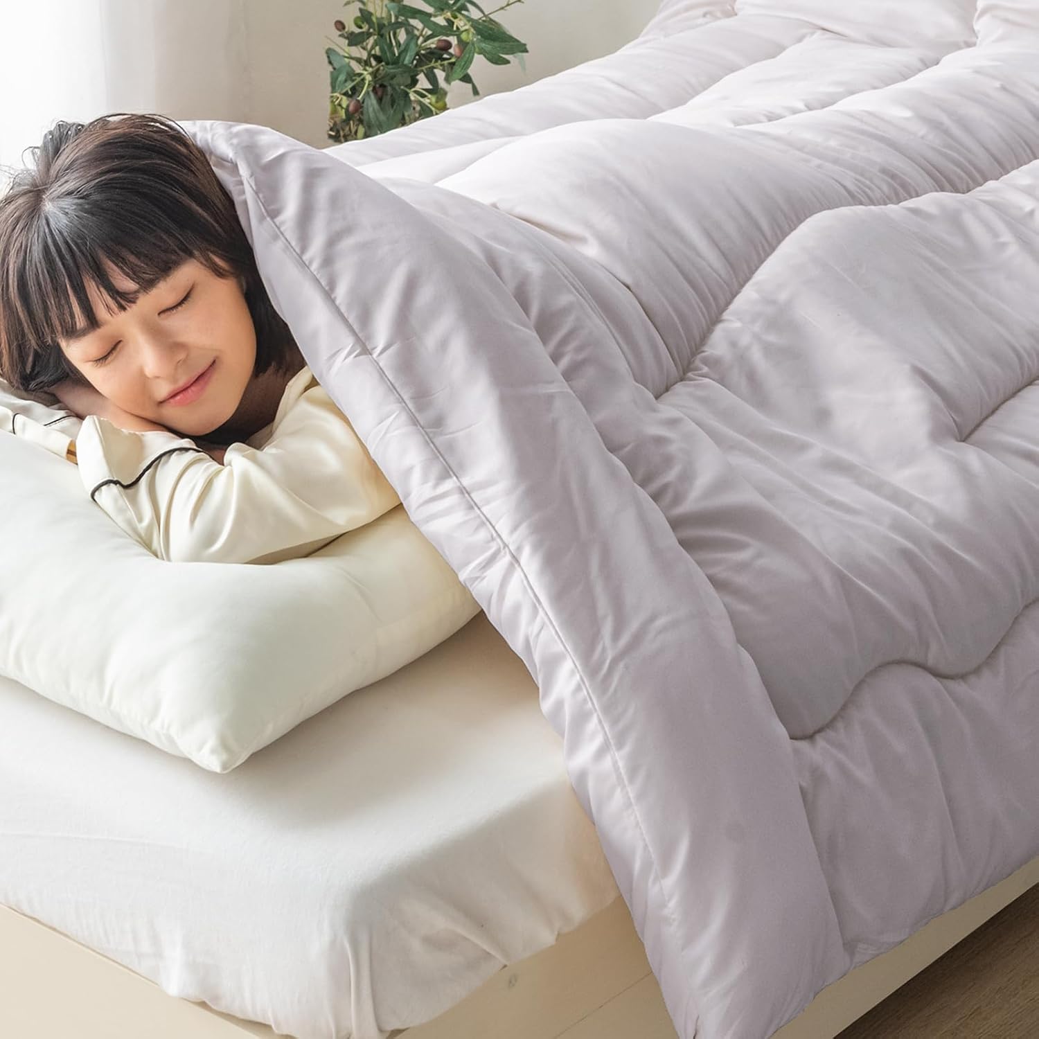 Tansu no Gen 10419121 Comforter, Made in Japan, Thinsulate ULTRA150 All Over Use, Toray FT Cotton, Washable, Winter, Warm, Lavender Pink 10419121 (85832)