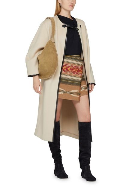 ISABEL MARANT Oskan Hobo Soft shoulder bag with braided edges - Image 8