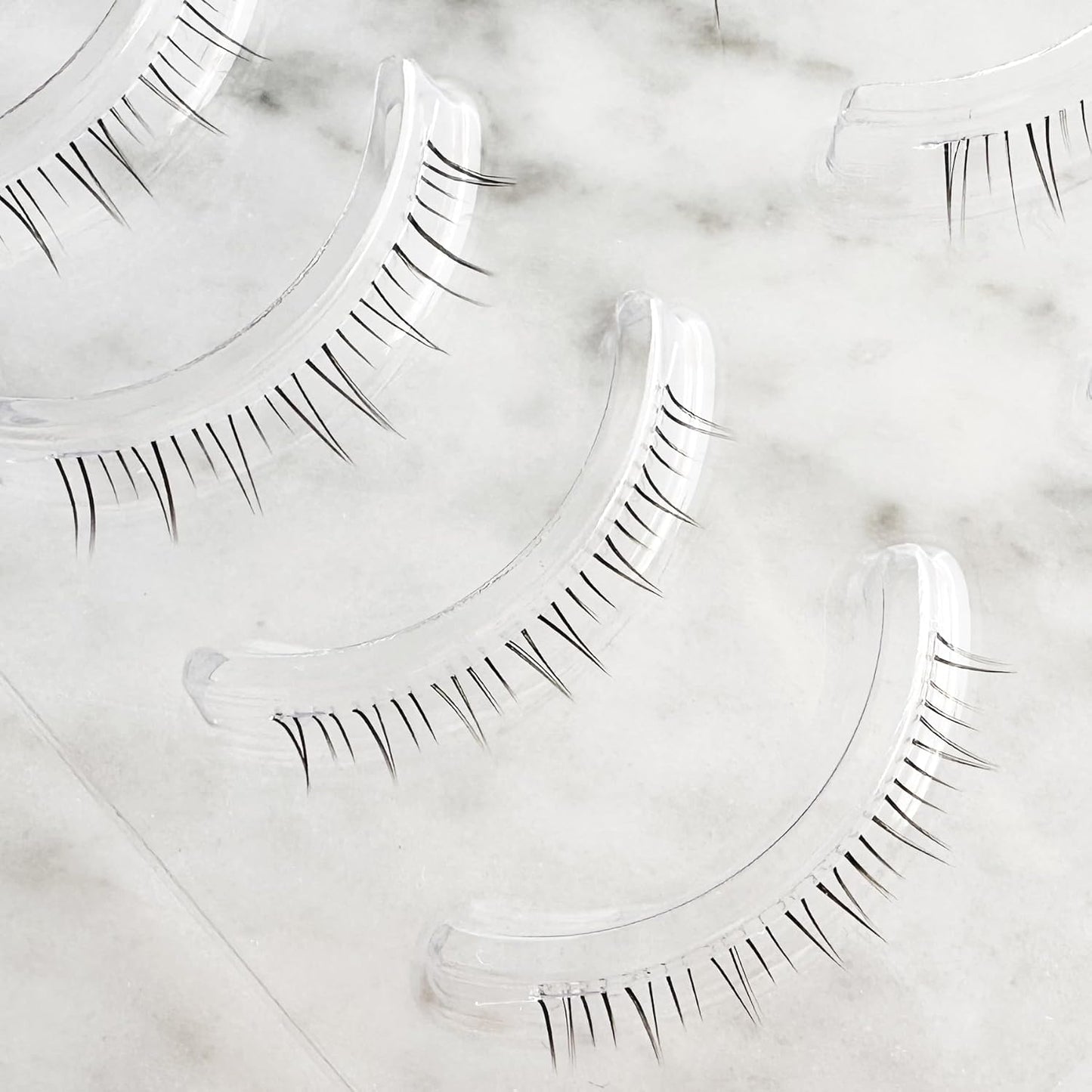 Lower Eyelashes False Eyelashes Transparent Axis False Eyelashes Natural Lower Eyelashes Lower Eyelashes High Quality Fiber Manual 5 Pairs X13