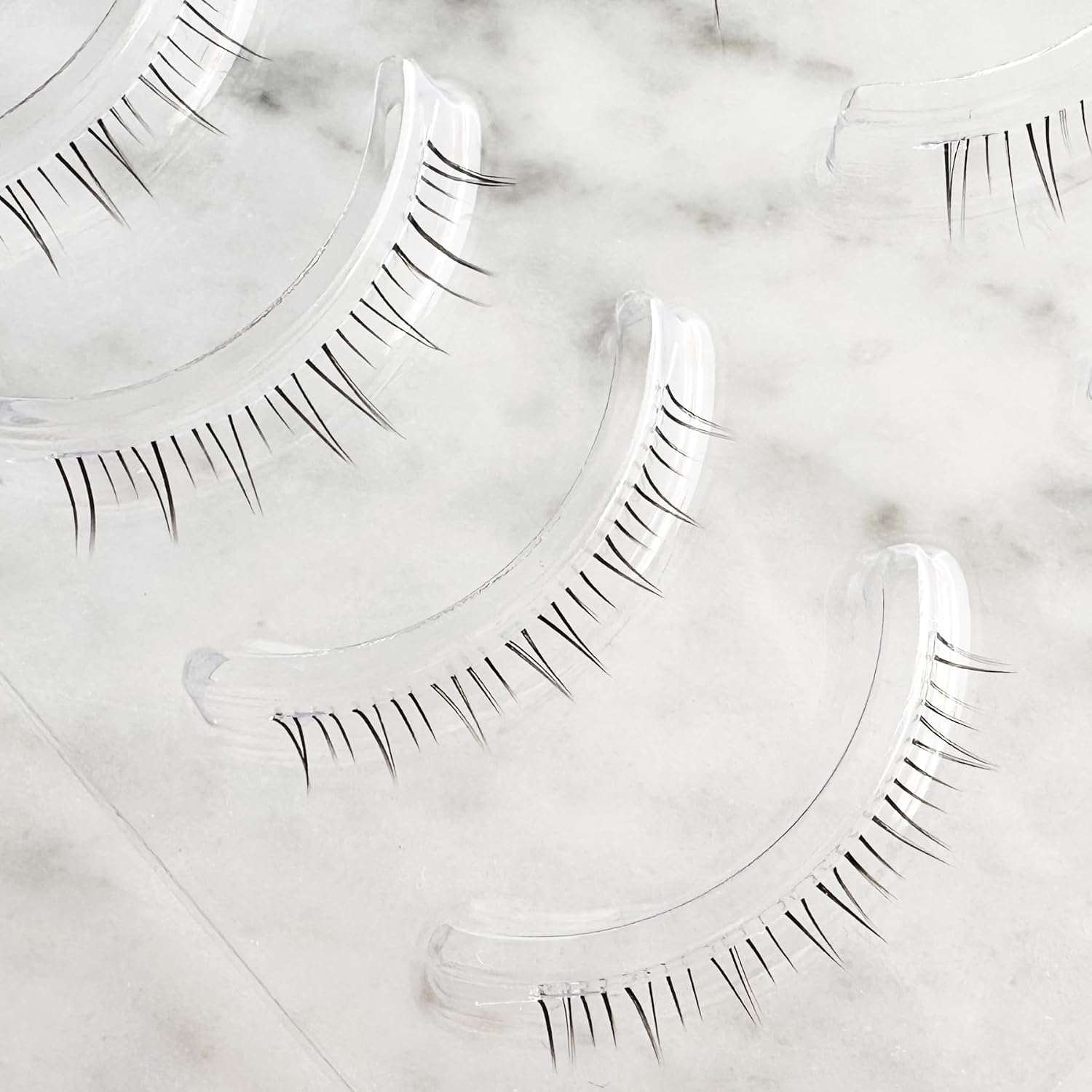 Lower Eyelashes False Eyelashes Transparent Axis False Eyelashes Natural Lower Eyelashes Lower Eyelashes High Quality Fiber Manual 5 Pairs X13