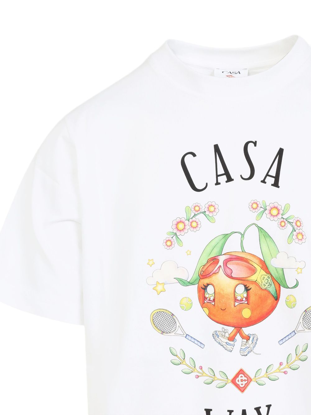 Casablanca カサブランカTシャツとポロスホワイト - Image 8