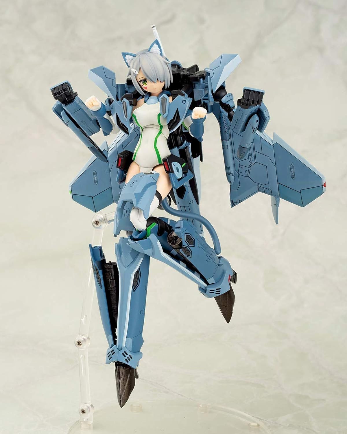 Aoshima Bunka Kyozai MC-03 VFG Macross Delta VF-31A Kairos, Total Height 6.1 inches (155 mm), Color-coded Plastic Model