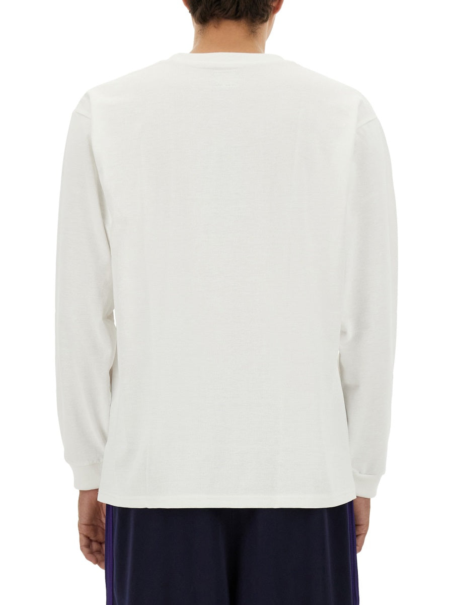 Needles ロゴ付きの針Tシャツ - Image 8