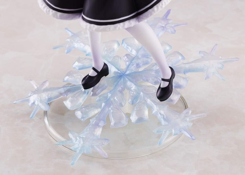 Taito Re：Zero Winter Maid Rem カラフルなアニメPVC人形 アーティストマスターピース 高さ20.32センチ