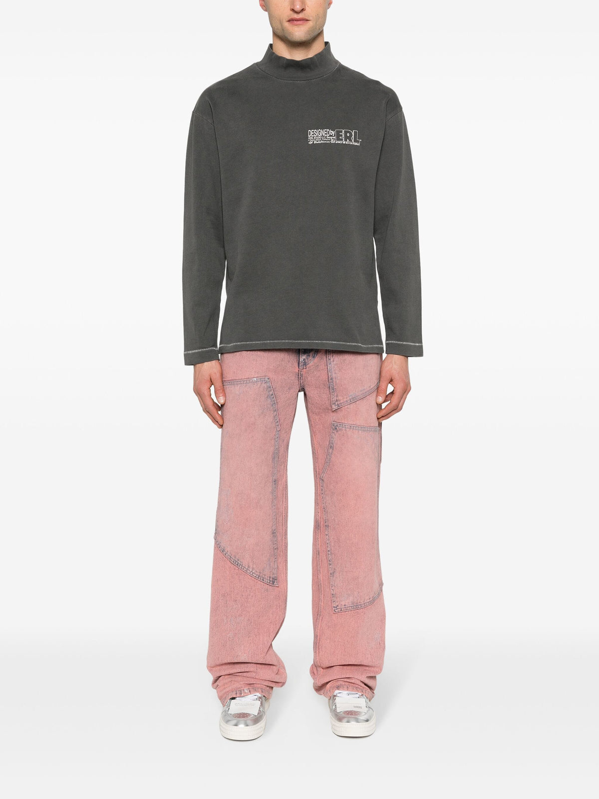 Erl ERLユニセックスは、ERL Longsleeve Tshirtニットを信じさせます - Image 8