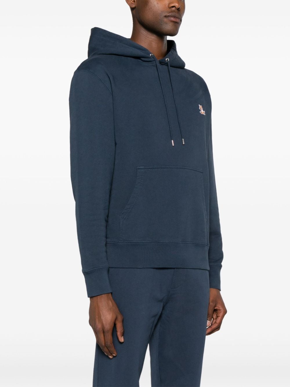 Maison Maison Kitsune 'Chillaxパッチコットンパーカー - Image 8