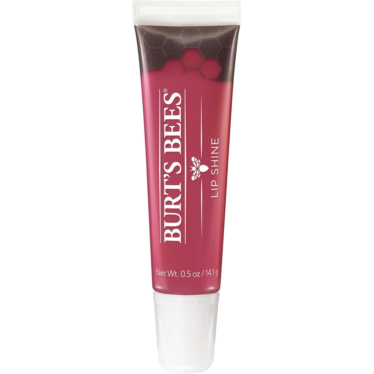 Burt's Bees Brillo de labios, brillo de labios para mujer, maquillaje 100% natural, Pucker