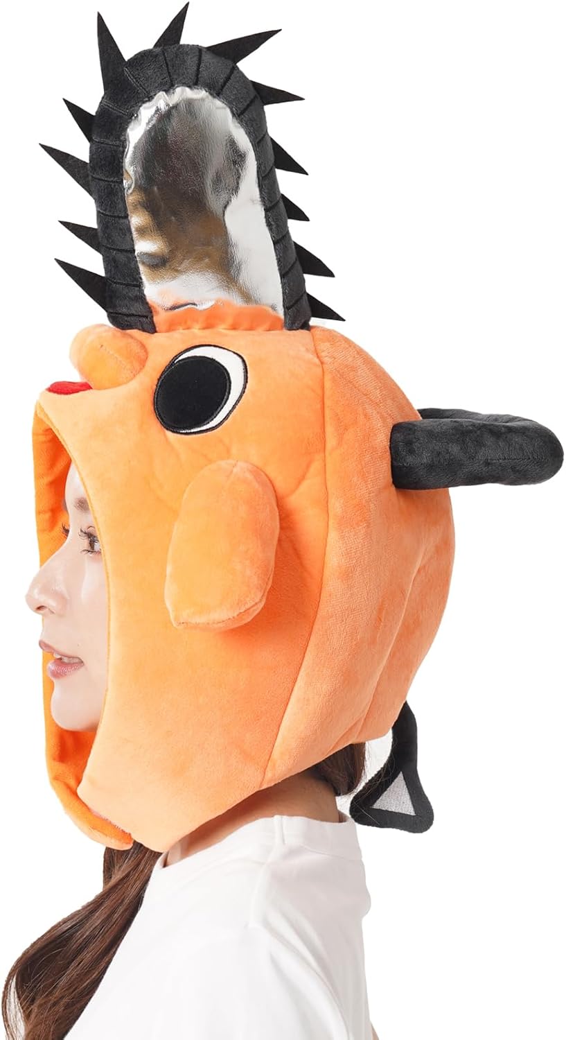 SAZAC KOP085 Chigurumi Cap Chainsaw Man Pochita