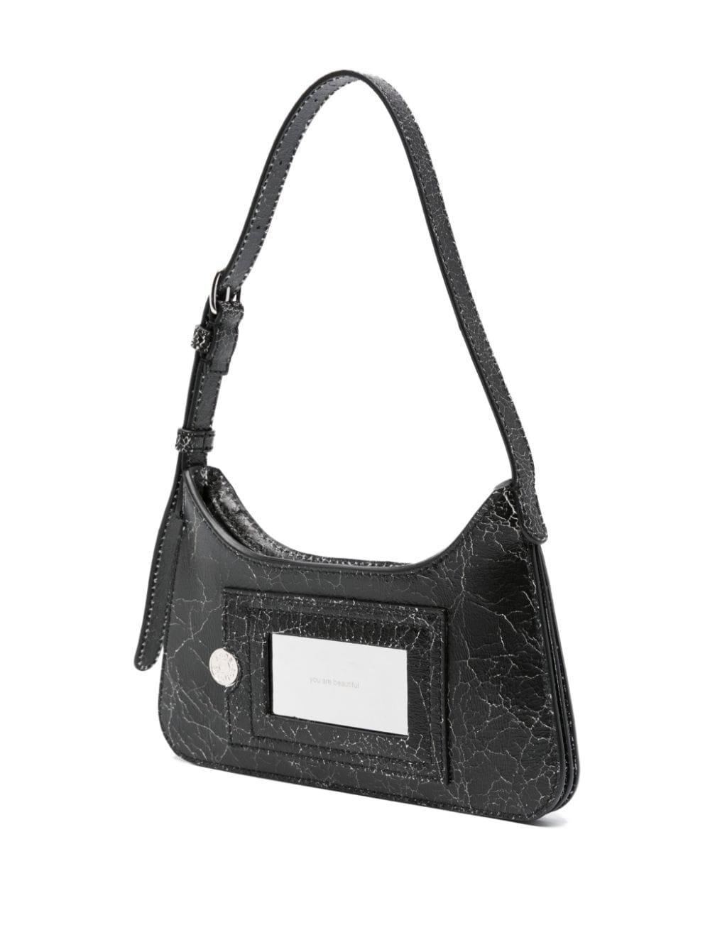Acne Studios にきびスタジオの革のショルダーバッグ - Image 8