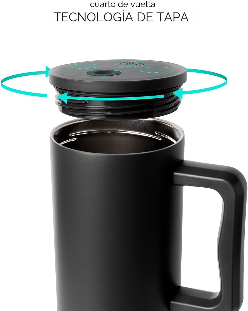 Simple Modern Disney Vaso de 40 oz con Asa y Tapa con Pajita | Botella de Agua de Acero Inoxidable Aislada Reutilizable Taza de Viaje | Regalos para Mujeres Hombres Él Ella | Colección Trek | 40oz |