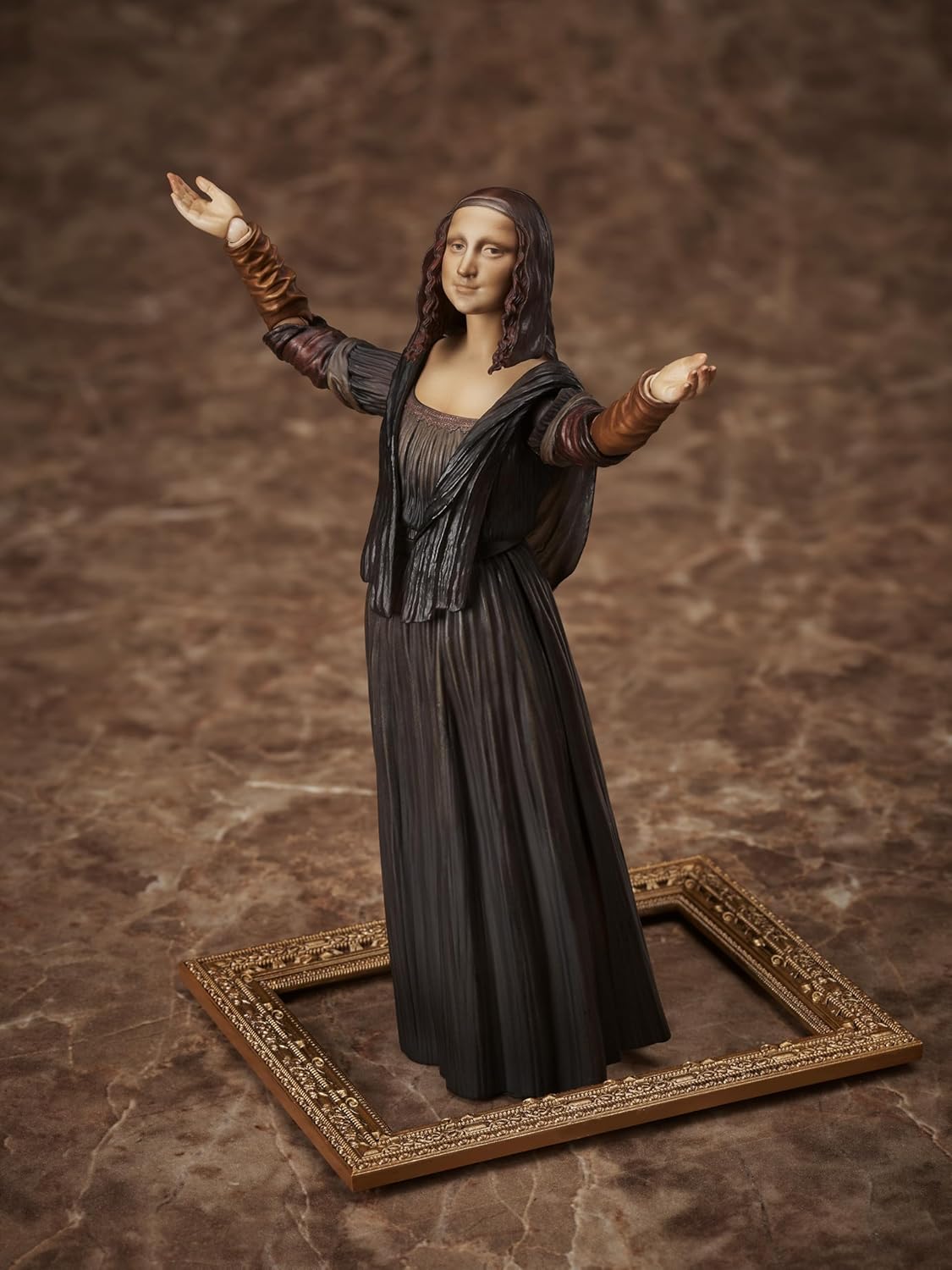 figma Mona Lisa by Leonardo Da Vinci, Non-scale, PVC & ABS, Painted, Complete Action Figure