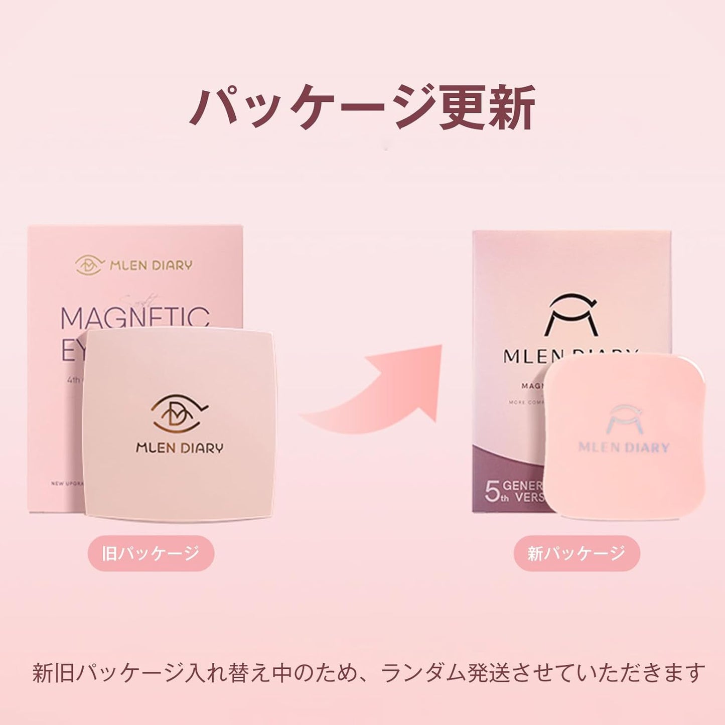 MLEN DIARY Magnetic False Eyelashes, Magnetic Eyelashes, 1 Pair 3D Magnetic False Eyelashes, Ultra Lightweight Large Magnetic False Eyelashes, Magnetic Eyelashes, Premium Fiber, Waterproof,