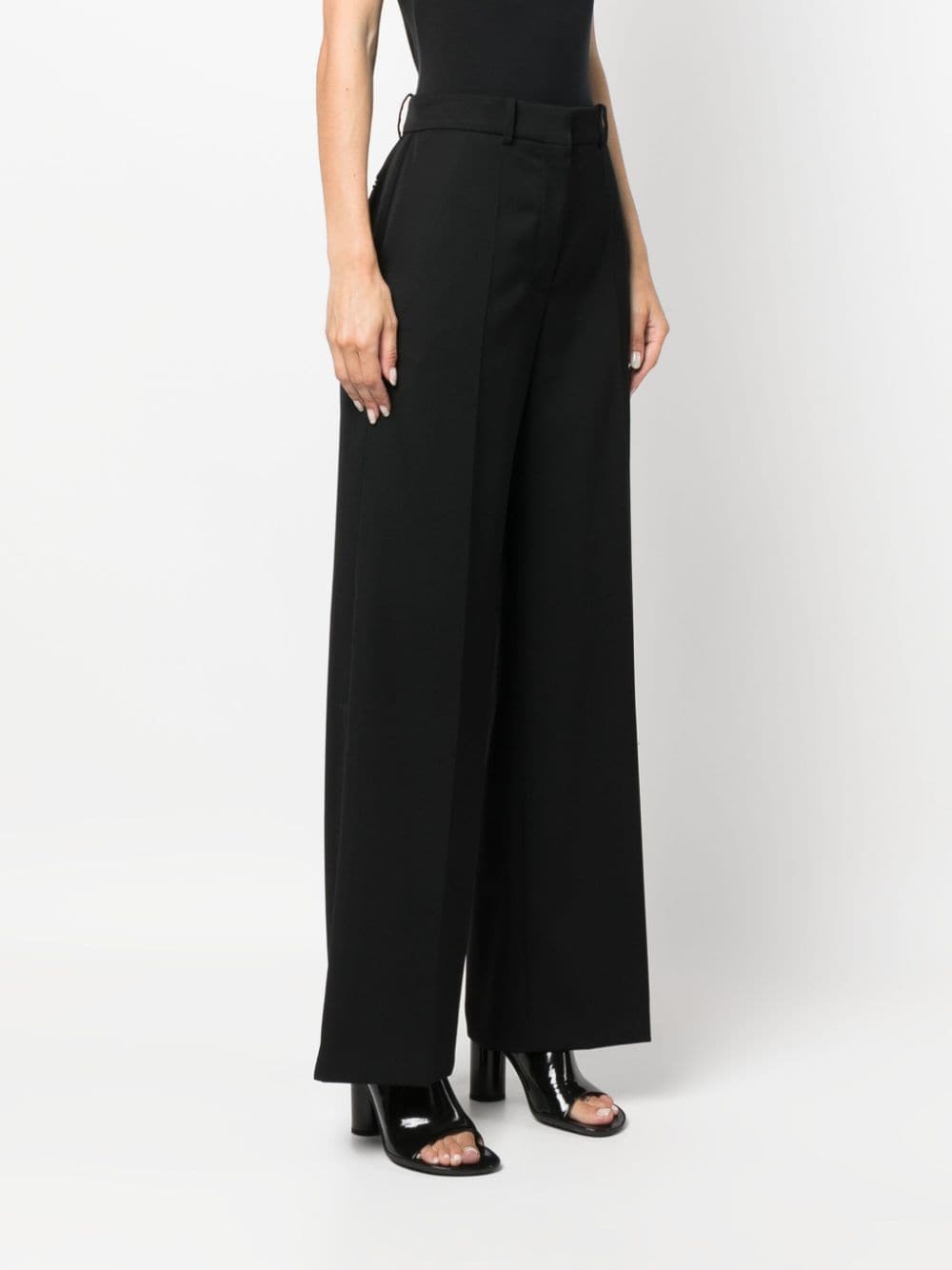 Lanvin ランバンワイドレッグウールのズボン - Image 8