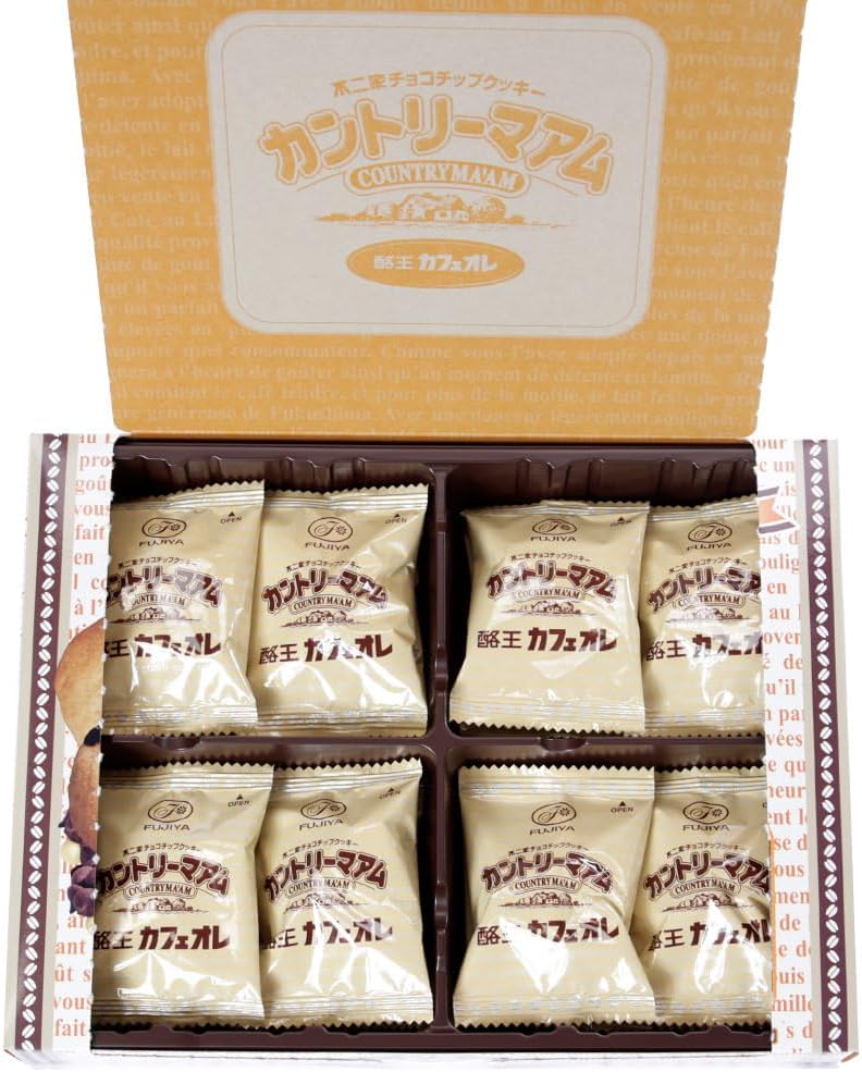 【Fukushima Limited】 16-piece Country Ma'am (Rakuoh Cafe au Lait)'