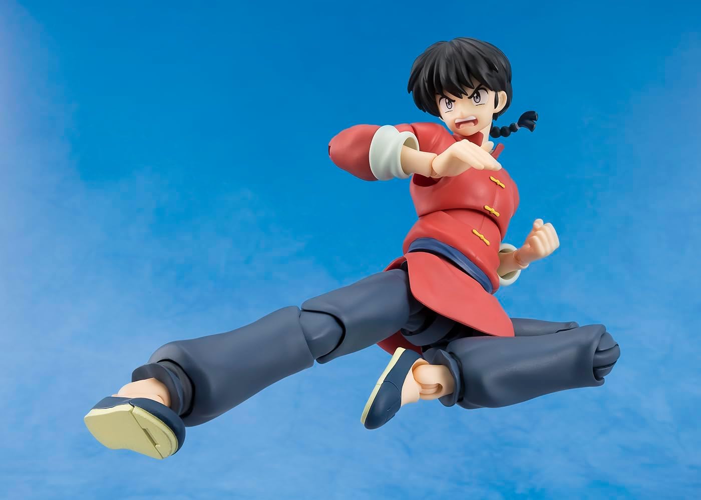 Tamashi Nations S.H. Figuarts Rama 1/2 Saotome Ranma, Approx. 5.5 inches (140 mm), PVC & ABS Pre-painted Action Figure