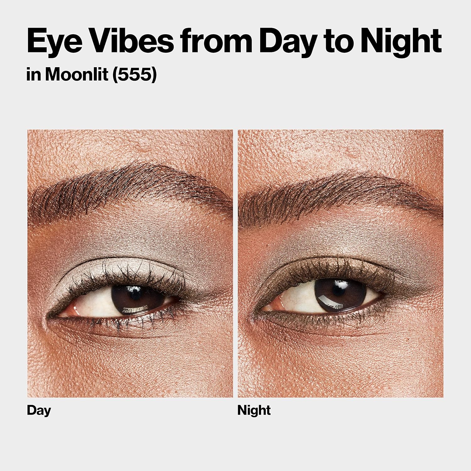 Revlon Eyeshadow Palette by Revlon, ColorStay Day to Night Up to 24 Hour Eye Makeup, Velvety Pigmented Blendable Matte & Shimmer Finishes, 555 Moonlit, 0.16 Oz, 555 Moonlit, 0.16 oz