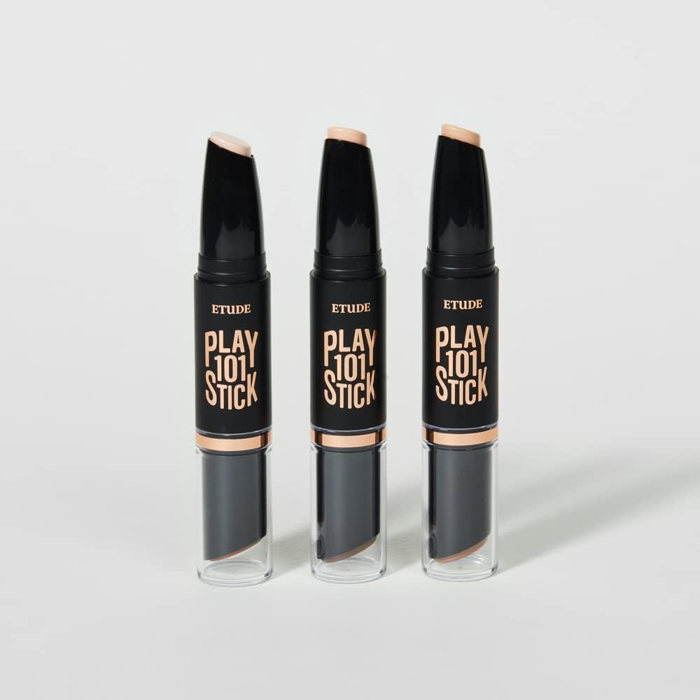 [Etude Official] Play 101 Stick Duo #02 / Nose Shadow/Highlights/Shading/Natural/Contour Makeup, 1pc (x1)