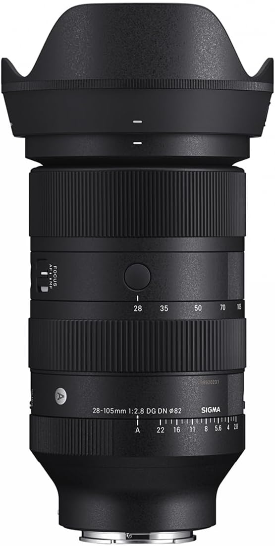 Sigma Sigma Sony E Mount Lens 28-105mm F2.8 DG DN Zoom Standard Full Size for Art Mirrorless Only
