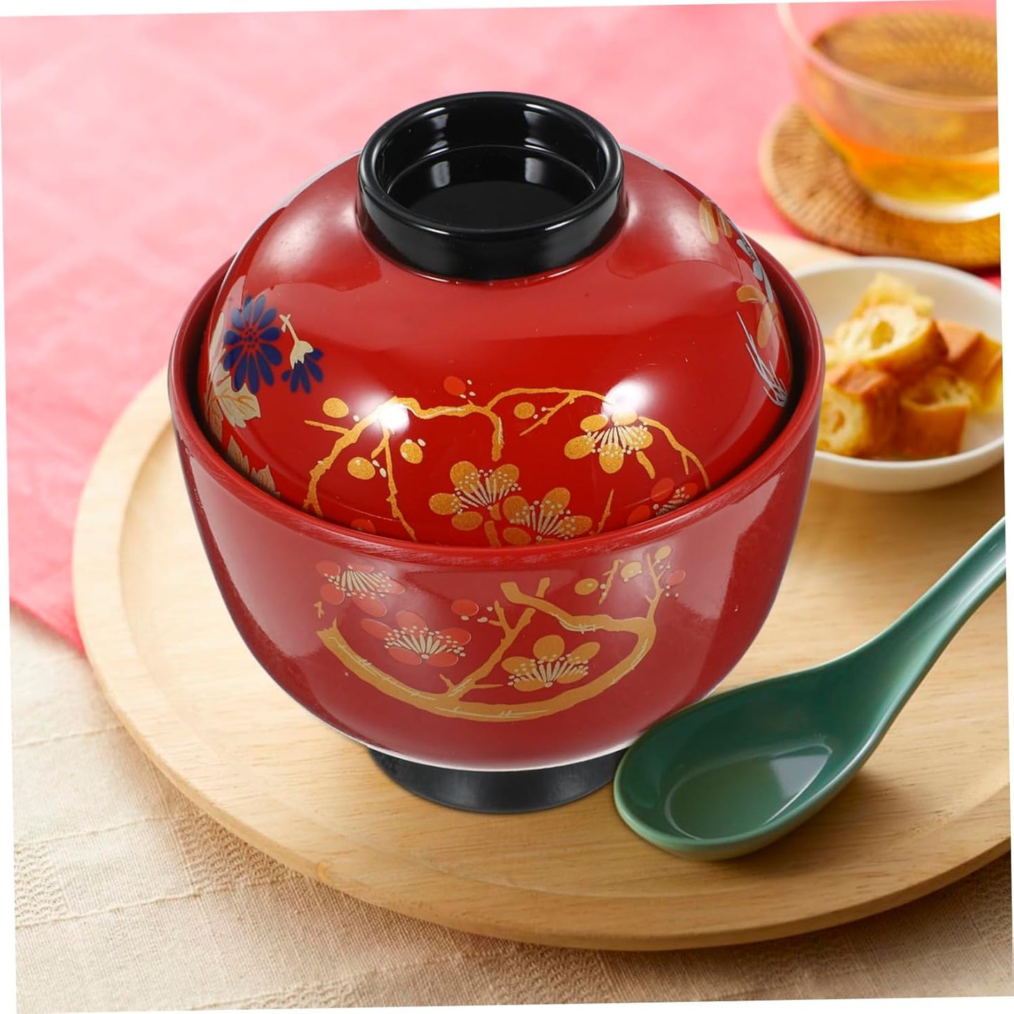 HAKIDZEL Soup Bowl, Udon Tsuyu, Instant Ramen Rice Bowl, Appetizer Bowl, Asian Ramen Rice Bowl, Fruit Bowl, Rice Bowl, Fruit Bowl, Rice Bowl, Dessert Bowl, Cereal Bowl, Asian Food Bowl, Udon Rice Bowl