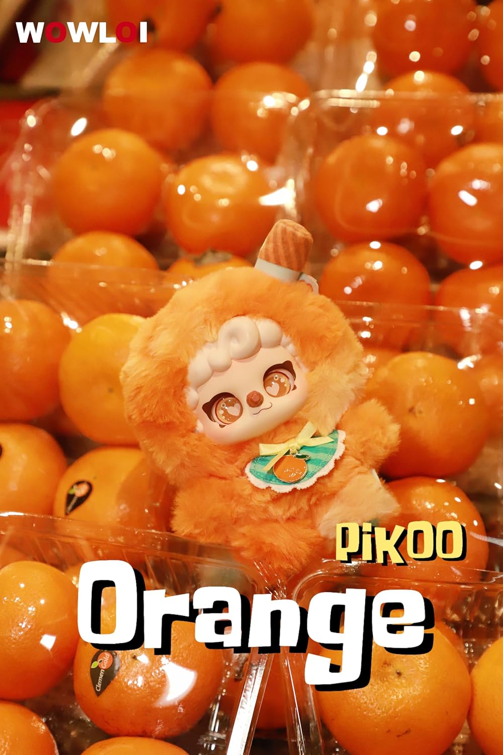 FRIENDSHEEP PIKOO PUPU フルーツ シリーズ ポリエステル&PVC製 トレーディングプラッシュ 6個入りBOX