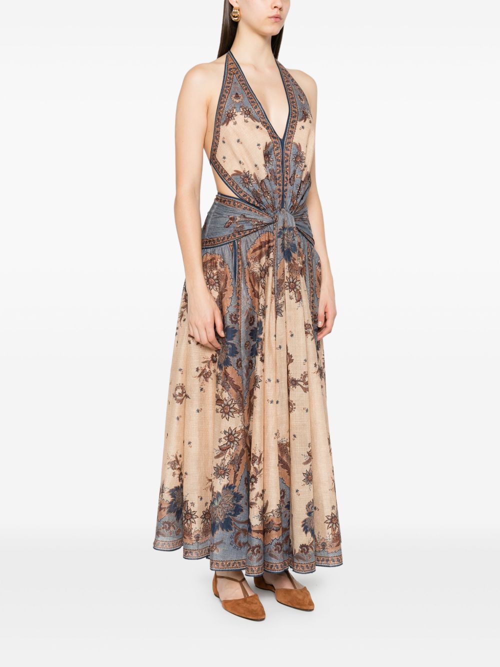 Zimmermann Zimmermann Ascension印刷されたMaxiドレス - Image 8
