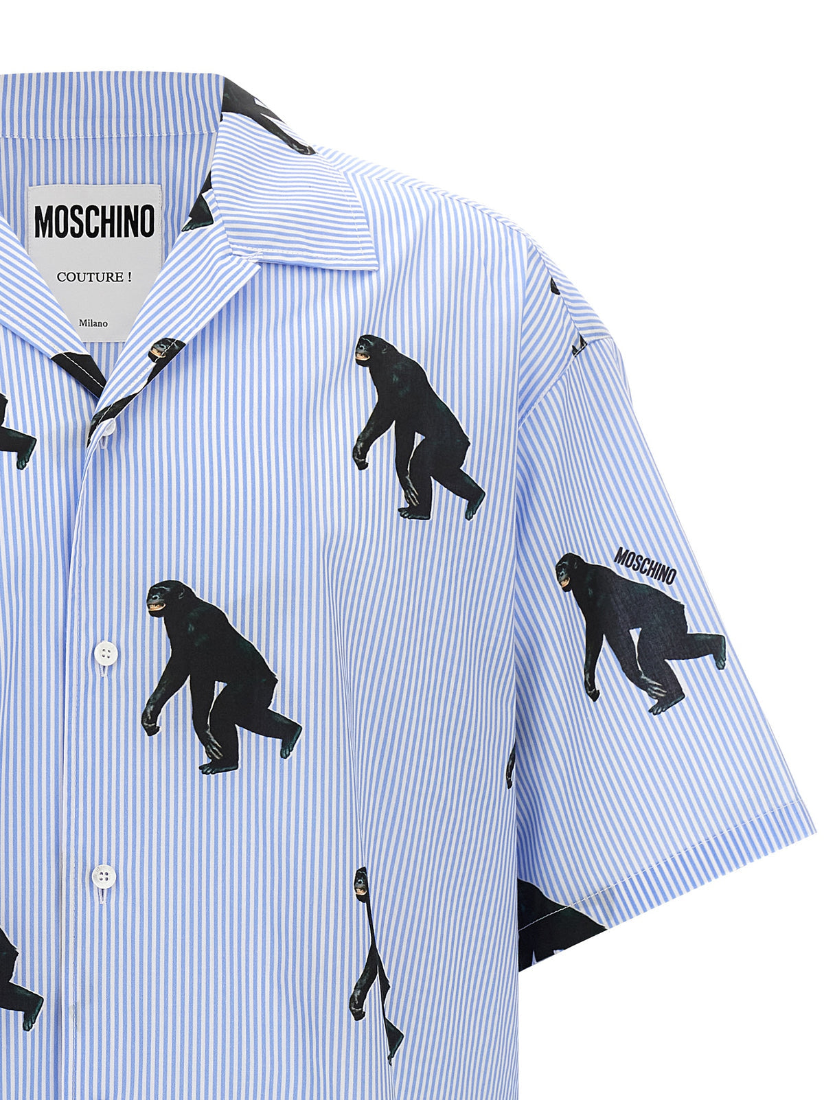 Moschino Moschino 'Scimpanzé'プリントシャツ - Image 8
