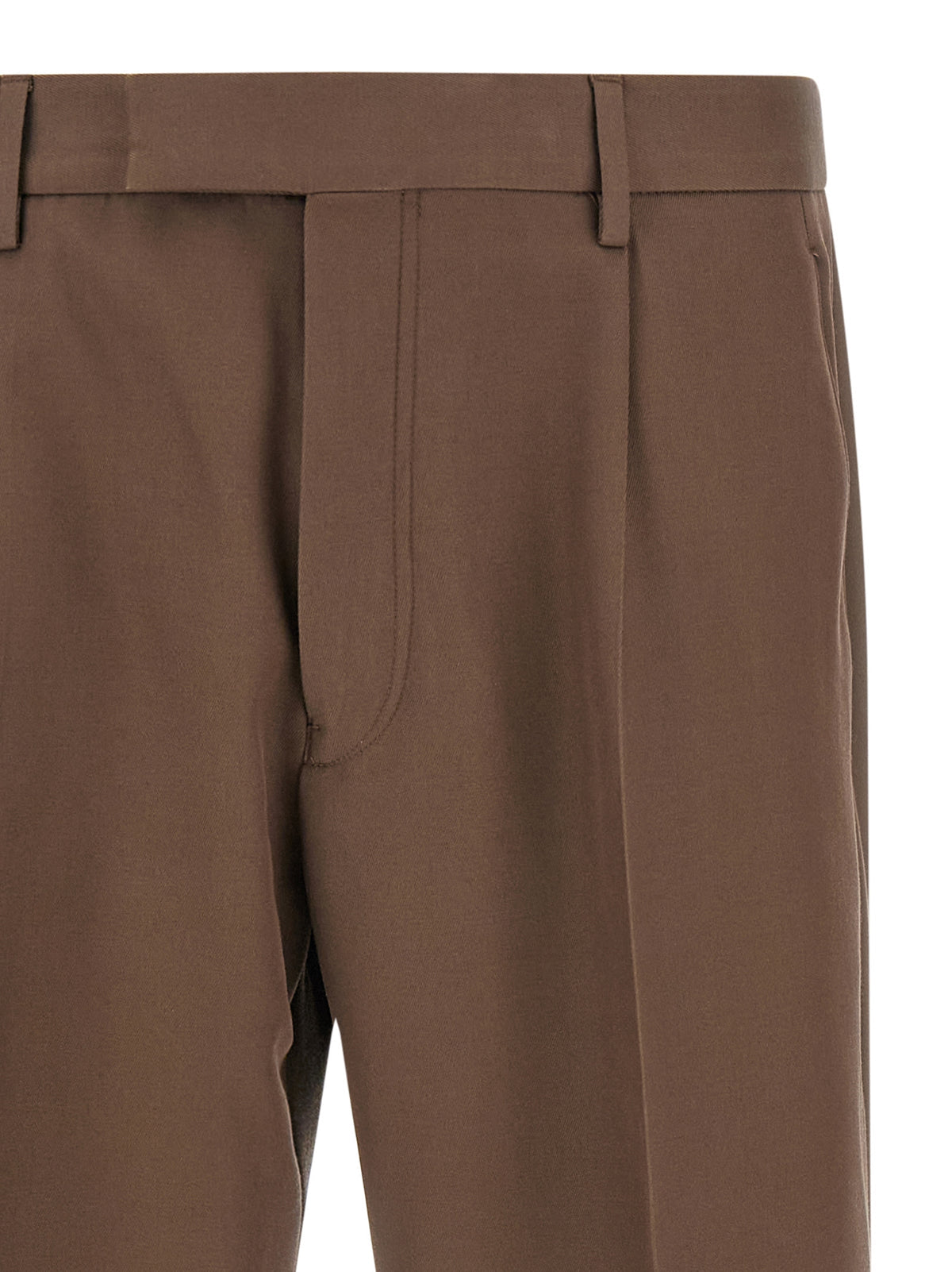 Zegna ゼニア ウール コットン パンツ - Image 8