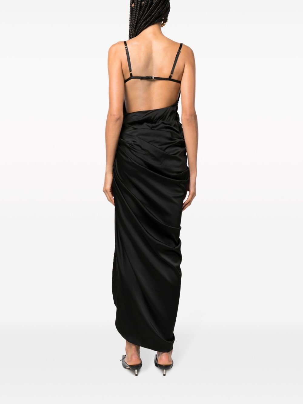 Jacquemus Jacquemus La Saudade Longue Brodée Dress - Image 8