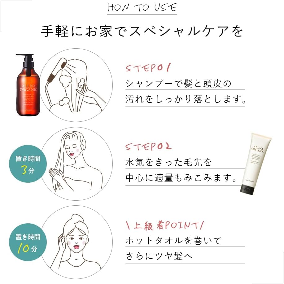 Oruna Organic Hair Mask, Damage Repair, Treatment, Rinse Out, 6.3 oz (180 g), Luster, Repair, Additive-Free