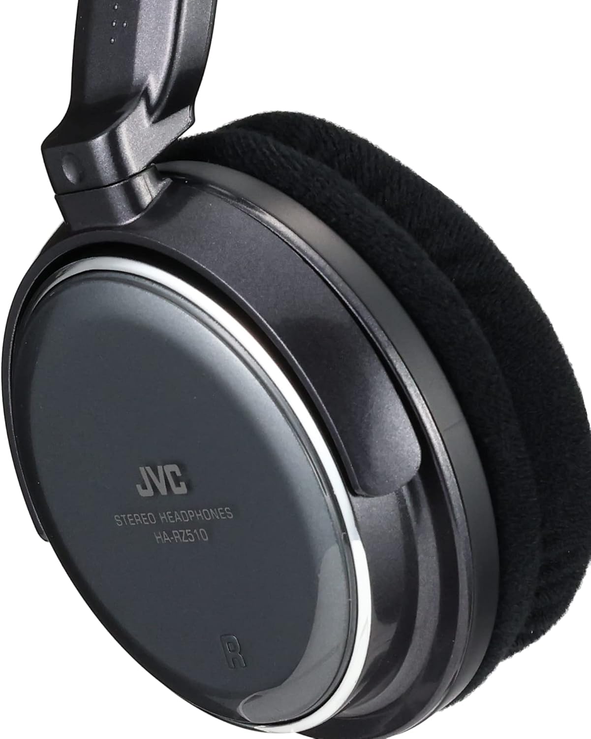 JVC Kenwood JVC HA-RZ510 Headphones Wired Closed-back Stereo Black for Indoor Use (for TV and Gaming) with 1.2m+2.3m Extension Cord