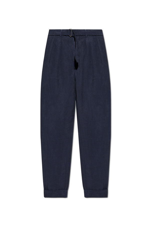Off Officine Generale Trousers Blue - Image 8