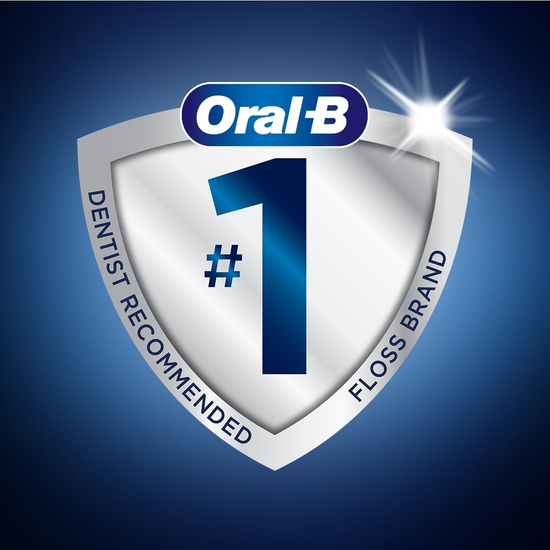 Oral-B - Palillos con hilo dental Glide de menta con sabor Scope de larga duración, 3 paquetes de 75 palillos (225 en total)