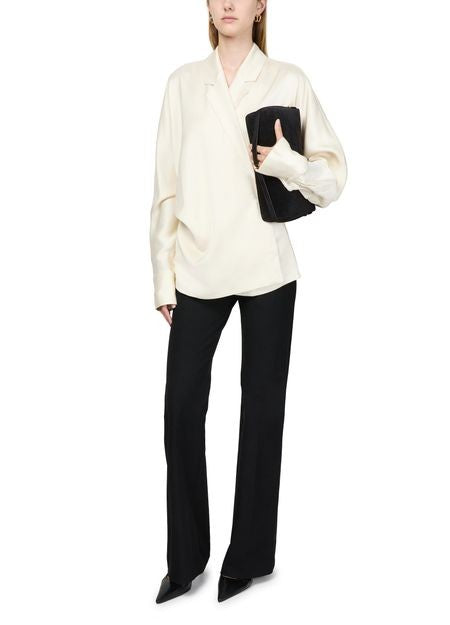 TOTEME Belted suede clutch - Image 8