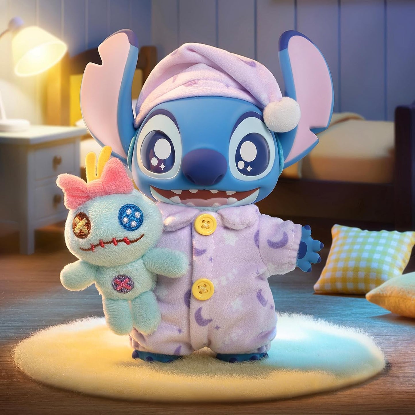 TOP TOY Disney Stitch Dressing Up Show Series Plush Pendant [1 Piece] Gacha Gacha Blind Box Figure Soft Vinyl PVC Premium Toy Birthday Present Stitch For Character Collectors