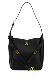 Balenciaga Black Leather Le Cagole Mini Handbag - Image 8