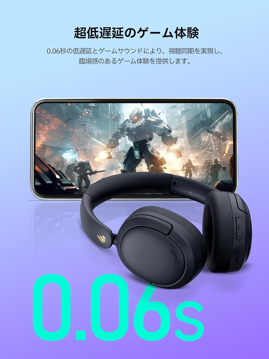 Edifier W800BT Pro Wireless Headphones, Active Noise Cancelling (Bluetooth 5.4/-44 dB Noise Reduction/Wired High Resolution), Multi-Point Compatible, Wired/Wireless, 8.9 oz (253 g), Lightweight