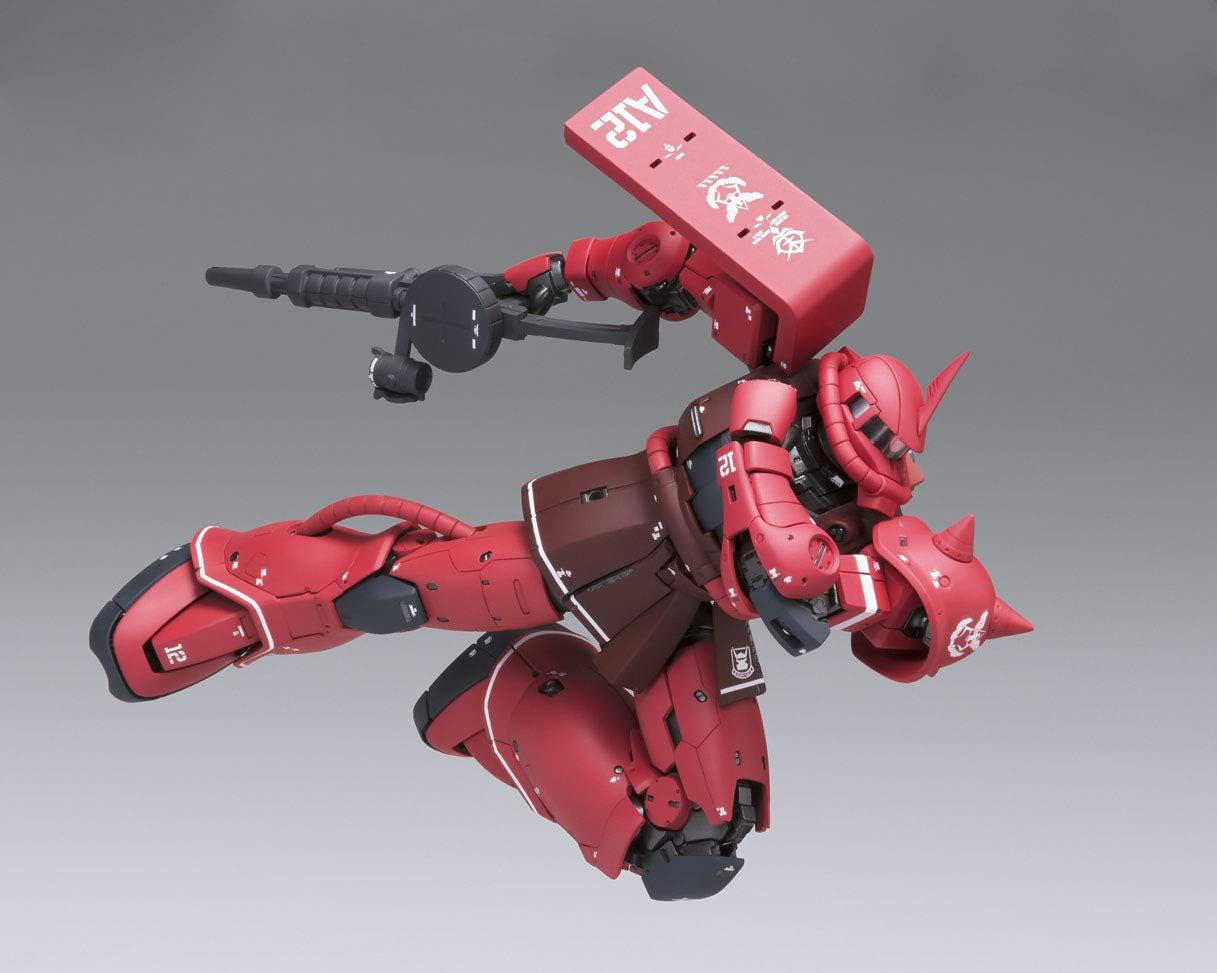 GUNDAM FIX FIGURATION METAL COMPOSITE Mobile Suit Gundam MS-06S Zaku II For Char, Approx. 7.1 inches (180 mm), ABS & PVC & Die Cast Pre-painted Action Figure